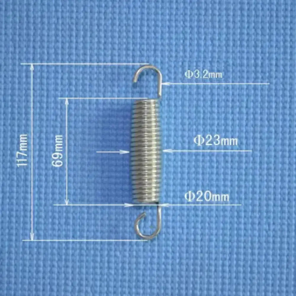 Trampoline Replacement Steel Springs (Pack of 10)