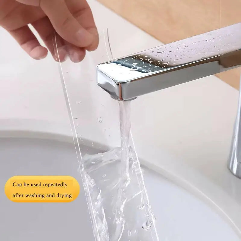 Transparent Double-Sided Nano Tape - Waterproof Removable Wall Stickers for Kitchen and Bathroom Decor - Width 20Mm / 5