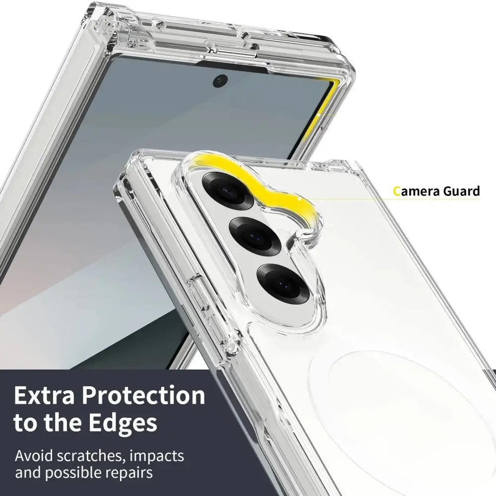 Transparent Phone Case for the Samsung Galaxy Z Fold7 - Transparent / Galaxy Z Fold7 - 9eight5