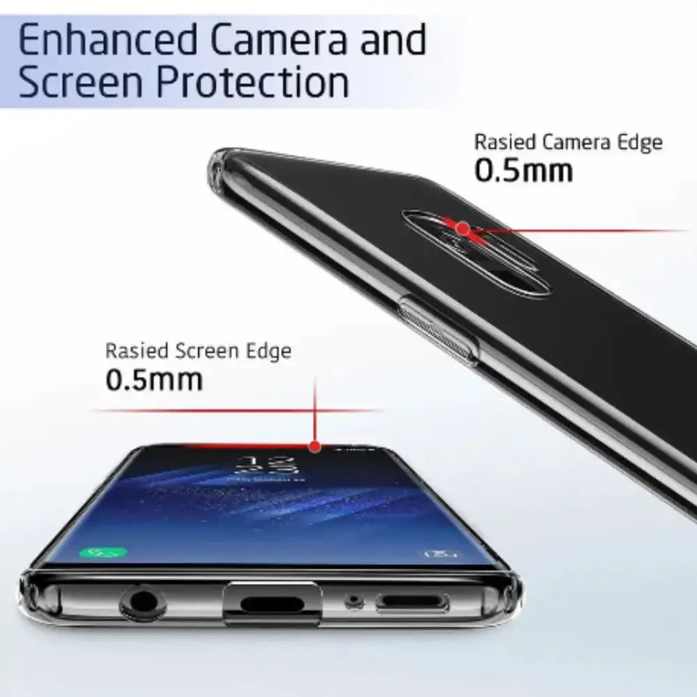 Transparent Soft Clear Case for Samsung Series - 9eight5