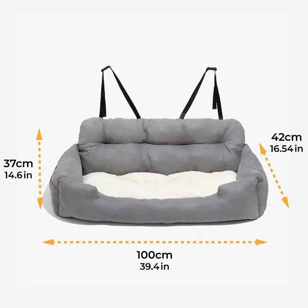 Travel Bolster Dog Car Bed - SS