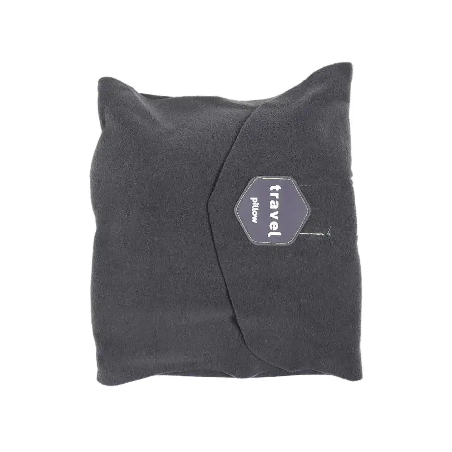 Travel Neck Pillow with Chin Support Strap (3 colours available) - Gray / Neck Pillow - SS