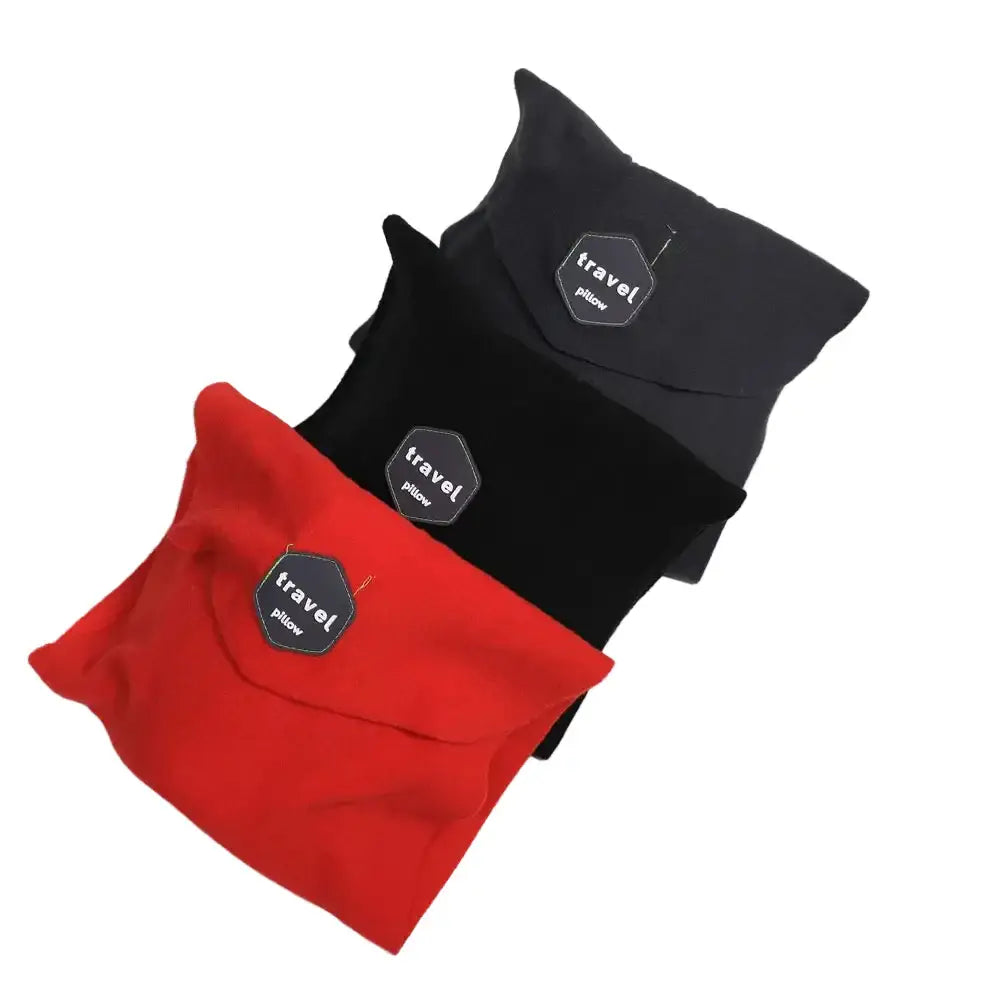 Travel Neck Pillow with Chin Support Strap (3 colours available) - SS