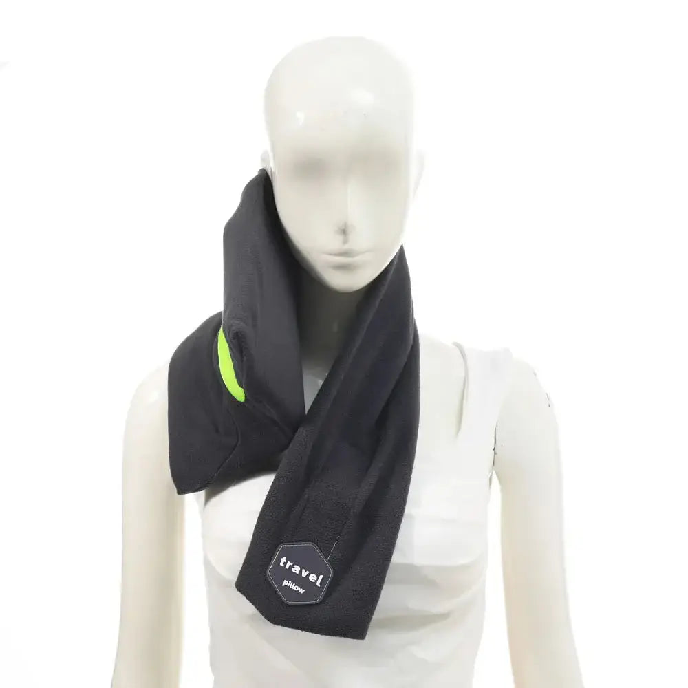 Travel Neck Pillow with Chin Support Strap (3 colours available) - SS