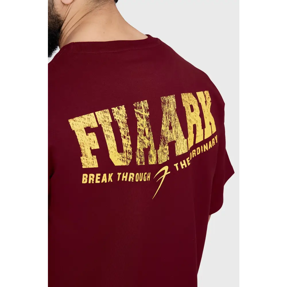 Trendsetter Oversized T-shirt Maroon - Tshirts
