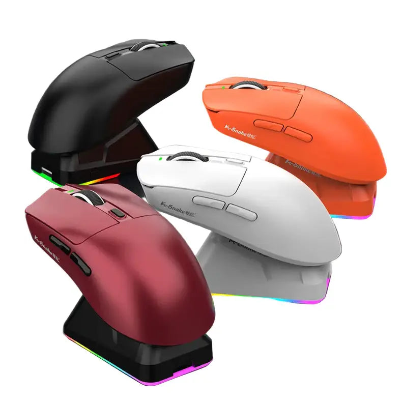 Tri-Mode Gaming Mouse – 12000 DPI (available in Black & White) - 9eight5