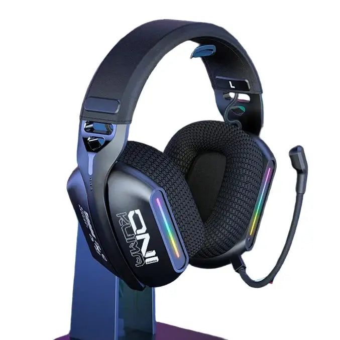 Tri-Mode RGB Gaming Headset – 2.4G Wireless & Wired Long Life - GT808 / Gaming Headset - 9eight5