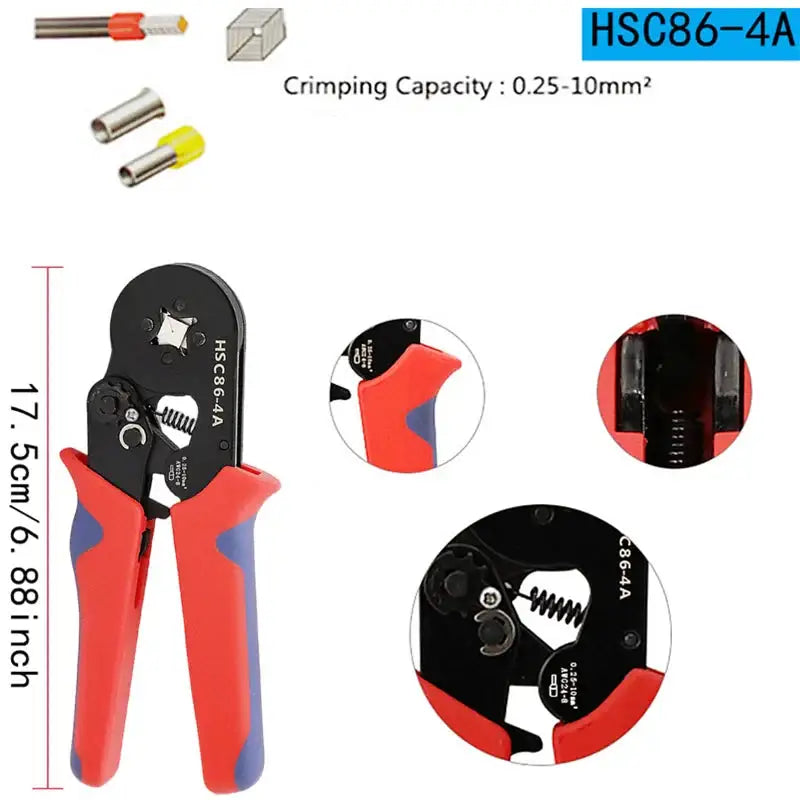 Tubular Terminal Crimping Pliers Set (different sets available) - HBC