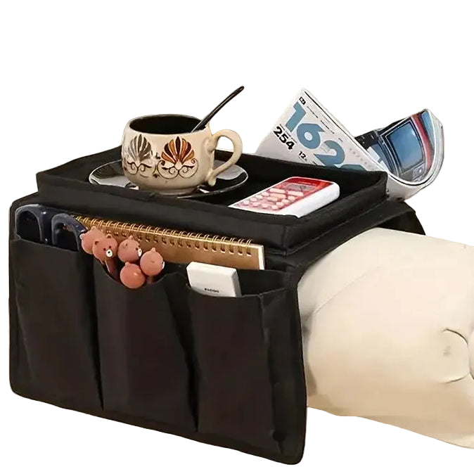 TV Remote Control Holder Couch Sofa Tray Armrest Organiser Chair Couch Caddy Sofa Armrest Bag Bedside Storage Hanging