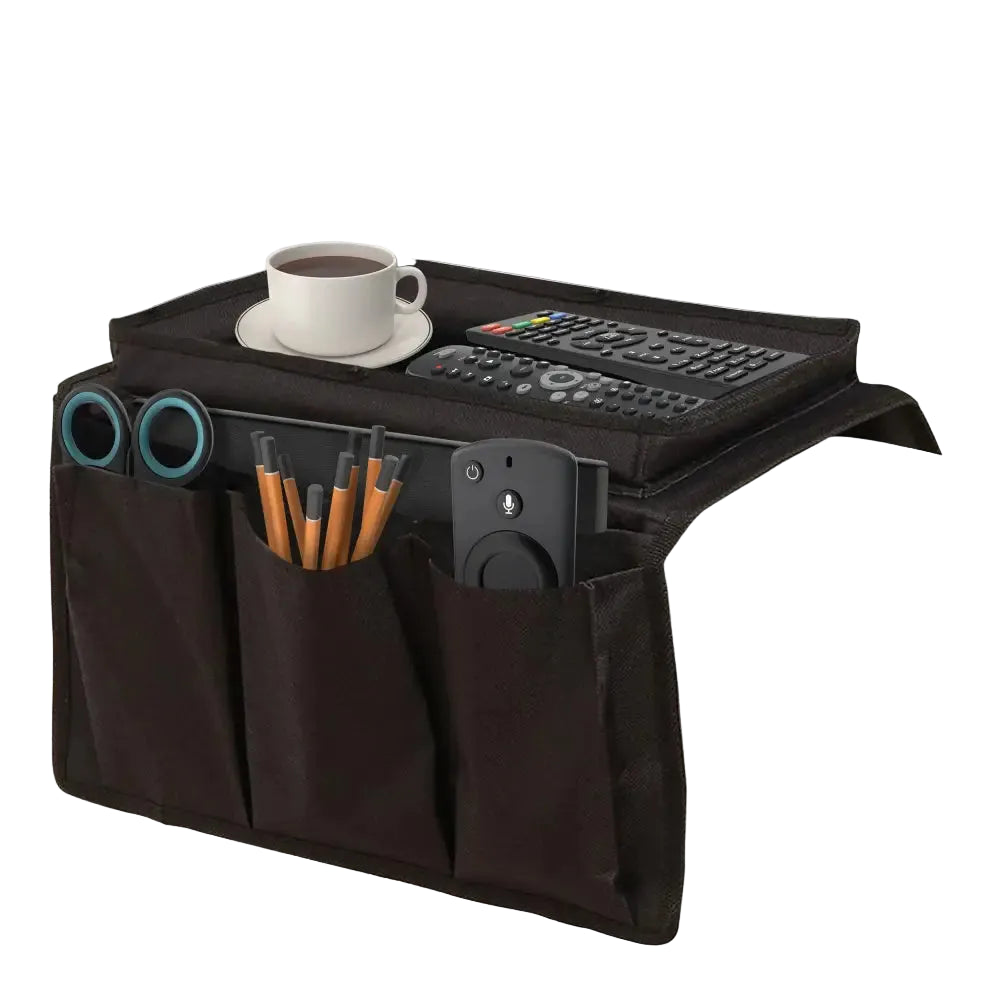 TV Remote Control Holder Couch Sofa Tray Armrest Organiser Chair Couch Caddy Sofa Armrest Bag Bedside Storage Hanging