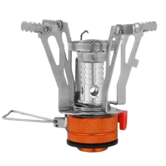 Ultra light Foldable Gas Stove for Camping & Hiking - SS