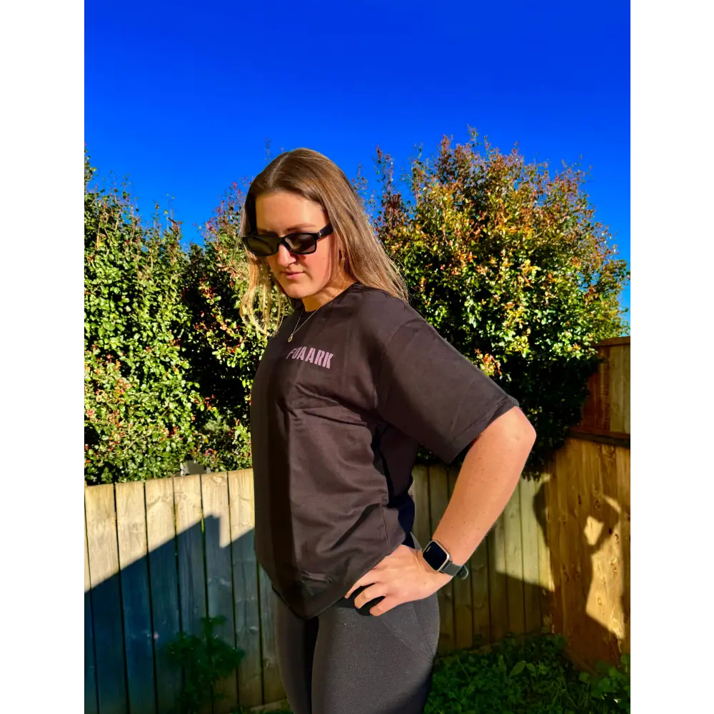 Unisex Rage Oversized T-shirts Black