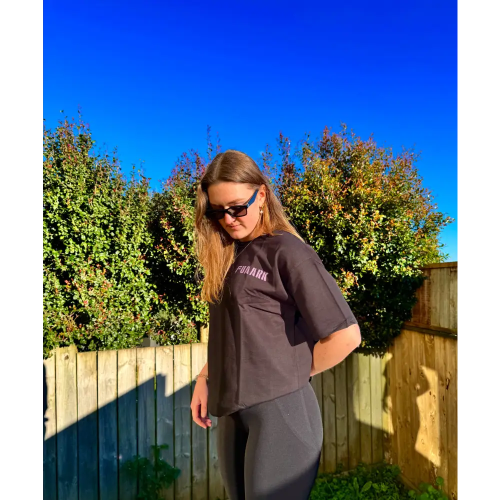 Unisex Rage Oversized T-shirts Black