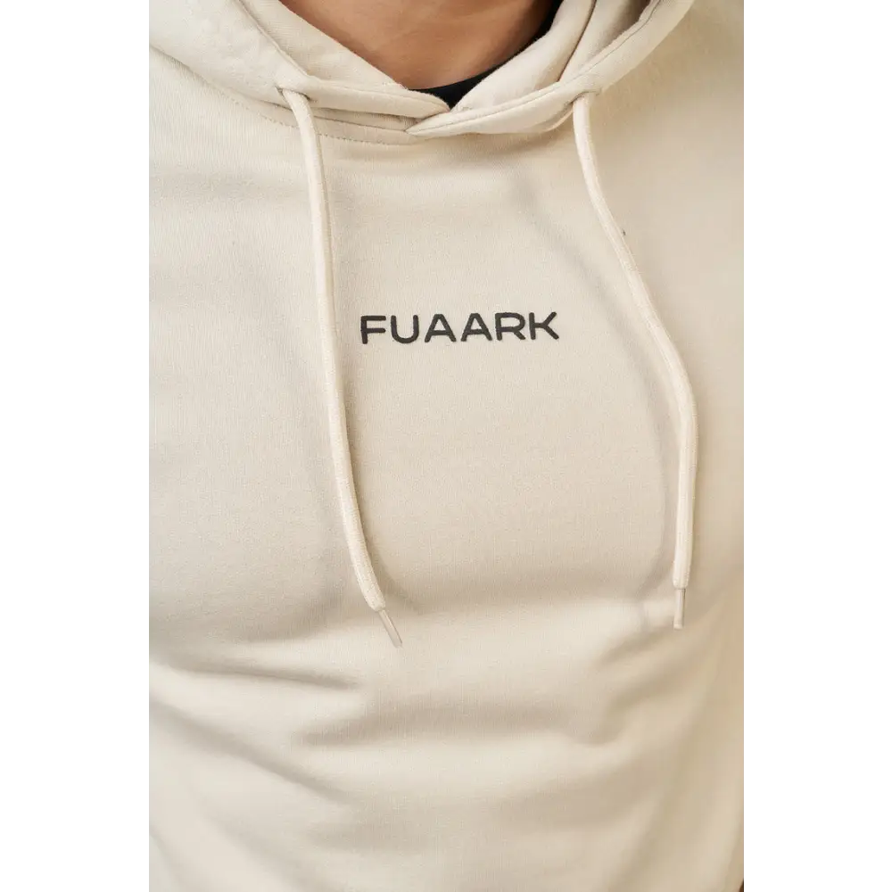 Unisex Signature Oversized Hoodies Beige - Hoodie