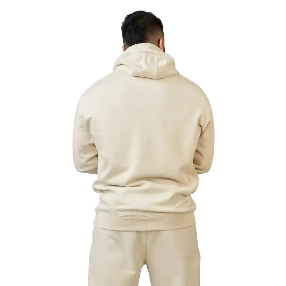 Unisex Signature Oversized Hoodies Beige - Hoodie