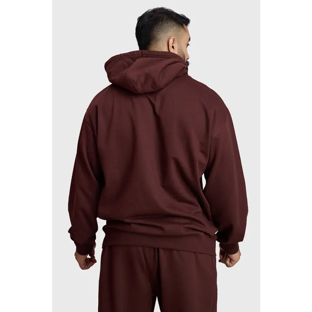 Unisex Signature Oversized Hoodies Brown - Hoodie