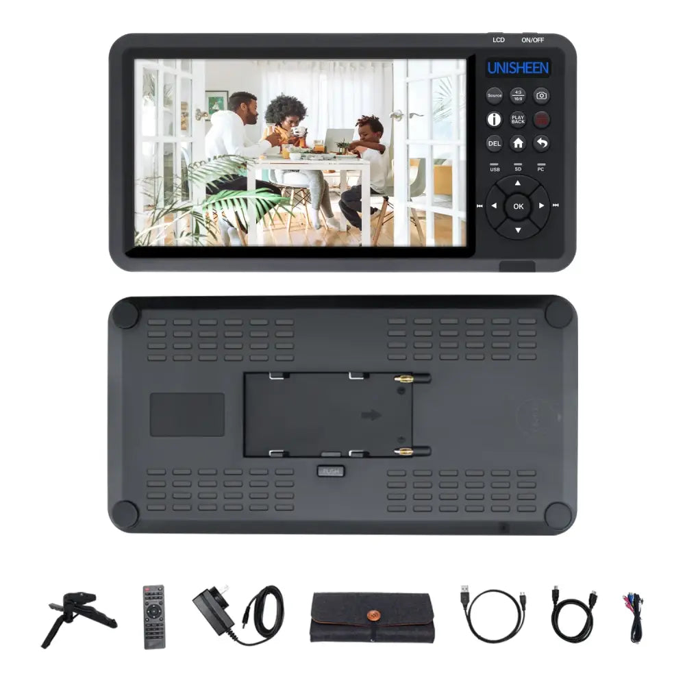 UNISHEEN 1080p High Quality VHS Tape to Digital Camcorder DVD Converter Casette MP3 Recorder