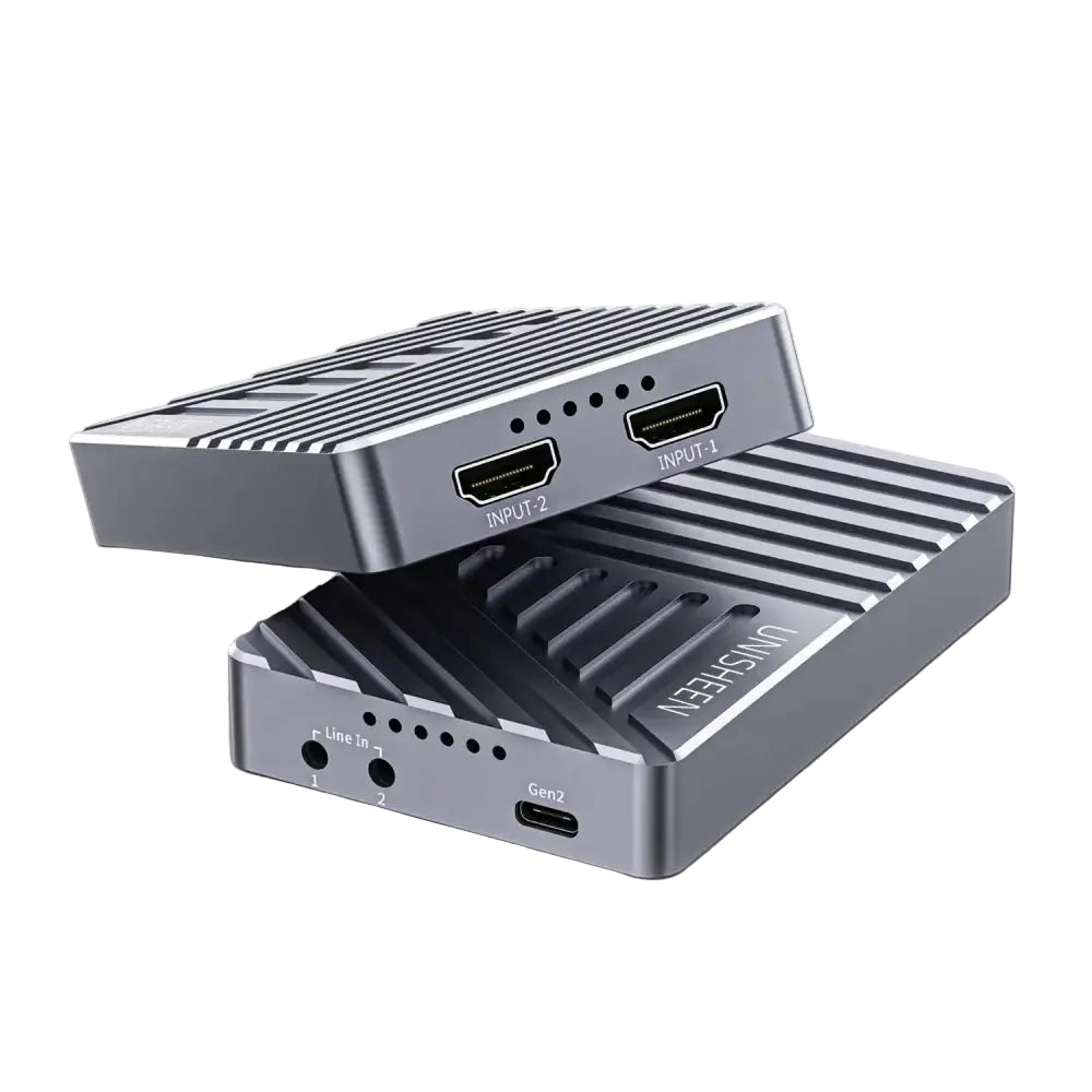 UNISHEEN 1080p High Quality VHS Tape to Digital Camcorder DVD Converter Casette MP3 Recorder