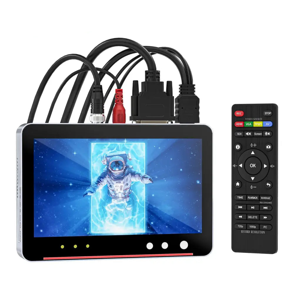 UNISHEEN 1080p High Quality VHS Tape to Digital Camcorder DVD Converter Casette MP3 Recorder