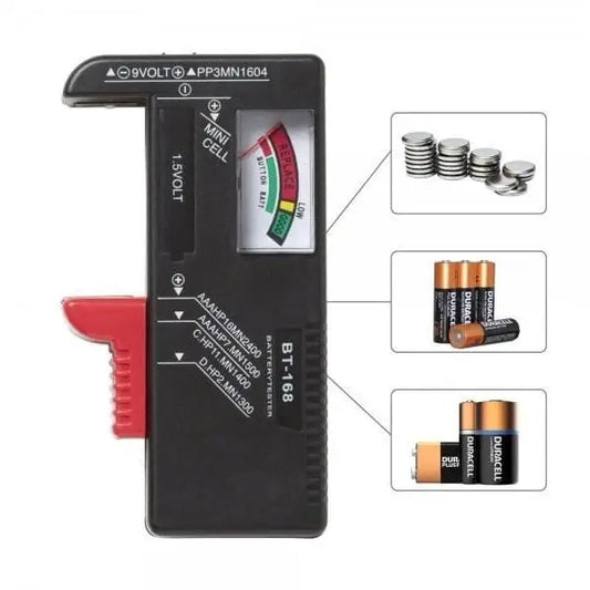 Universal Battery Tester For AA 9V Button