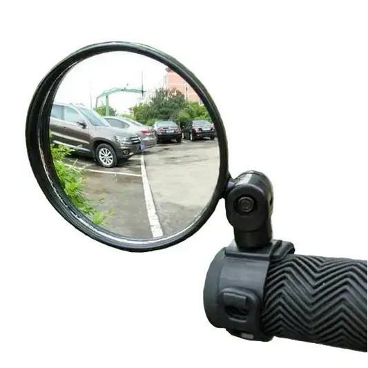 Universal Bicycle Rearview Mirror Convex - 8 cm / Bike Rear View Mirrors - SS