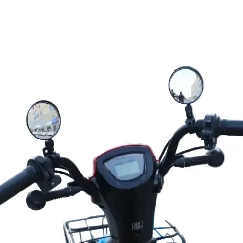 Universal Bicycle Rearview Mirror Convex - 8 cm / Bike Rear View Mirrors - SS