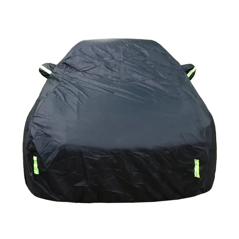 Universal Black Car Cover with Reflective Strips (different sizes available) - HBC