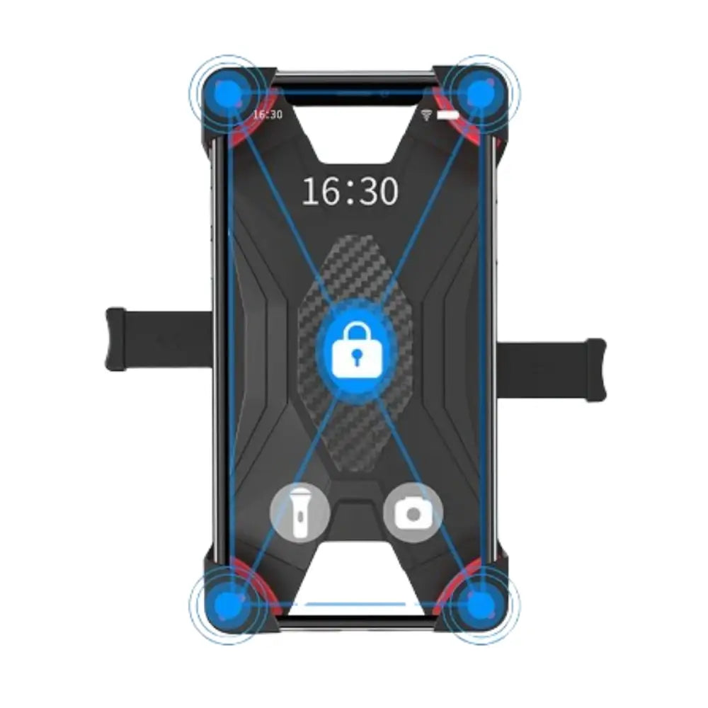 Universal Large Phone Holder for Bike Motorcycle and Scooters - HBC