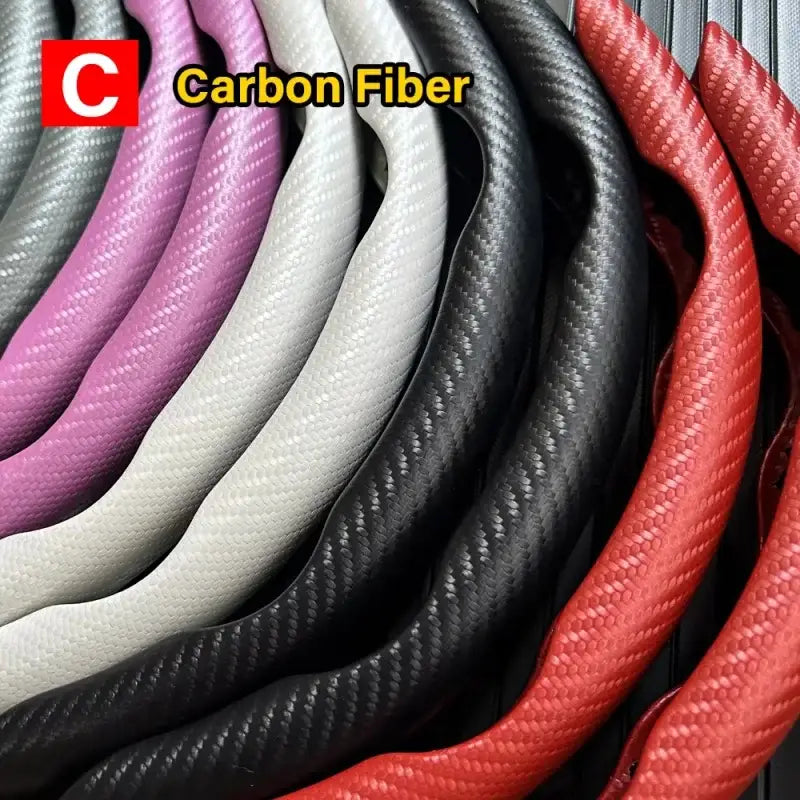 Universal Microfiber Leather Car Steering Wheel Cover (different colours & sets available) - HBC