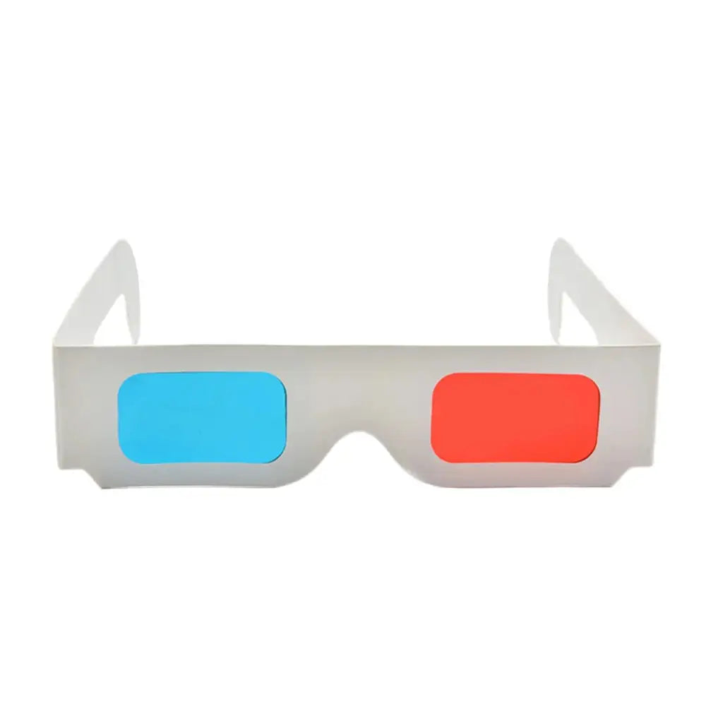 Universal Paper 3D Glasses (Red/Blue) – Pack of 10 - 10pcs / 3D Glasses - 9eight5