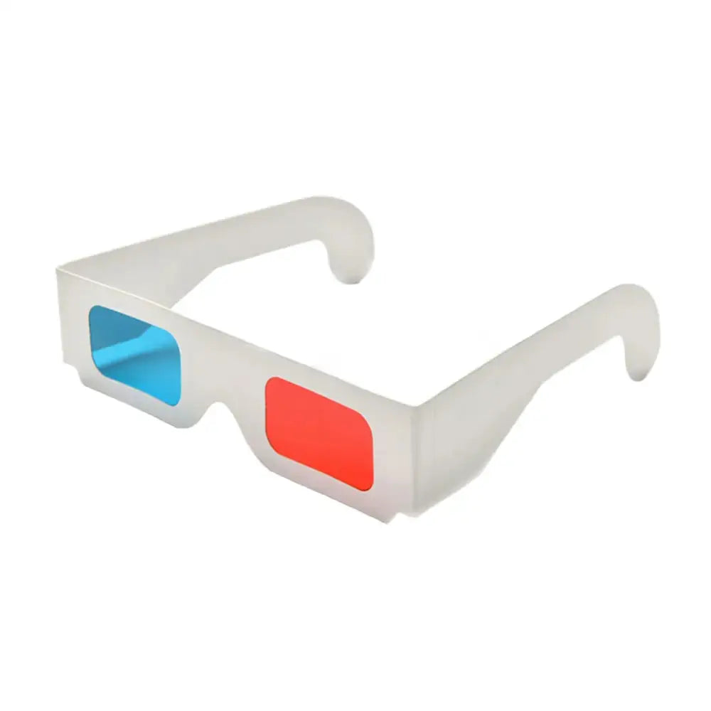 Universal Paper 3D Glasses (Red/Blue) – Pack of 10 - 10pcs / 3D Glasses - 9eight5