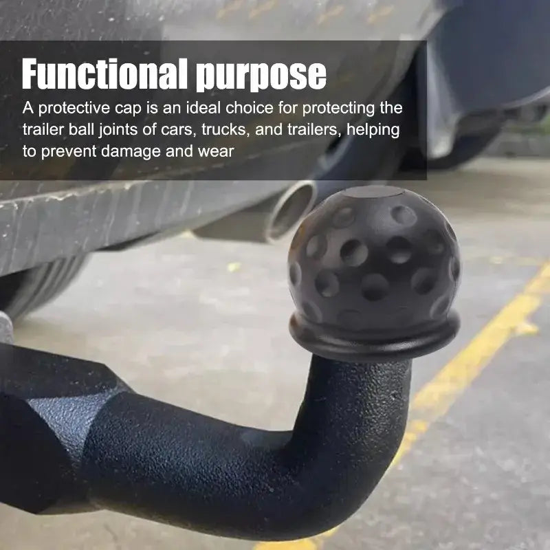 Universal Tow Bar Ball Cover Cap (1/2pcs) - HBC