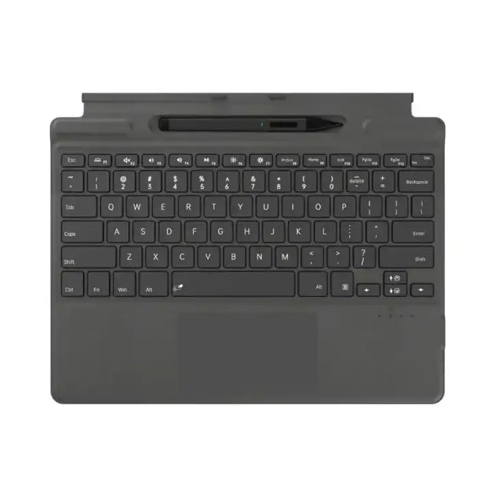 Upgraded Bluetooth Magnetic Keyboard with Touchpad & Pen Slot for Surface Pro 8 9 10 11 & X – 7-Color Backlit