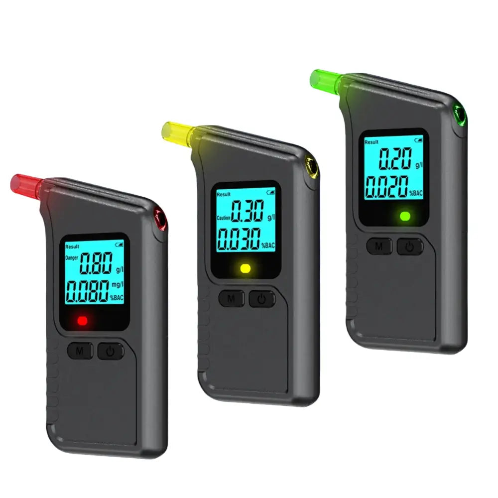 Upgraded Portable Alcohol Tester – High-Accuracy - MR1107 / Breathalyzer - HBC