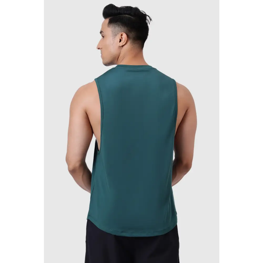 Urban Deep Arm Tank Emerald Green - Vest