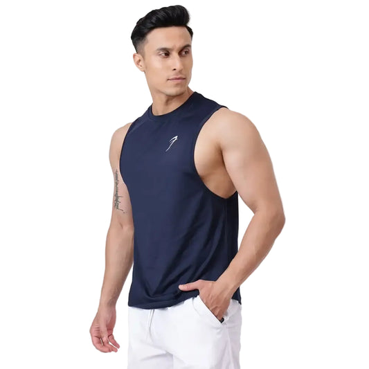 Urban Deep Arm Tank Navy - Vest