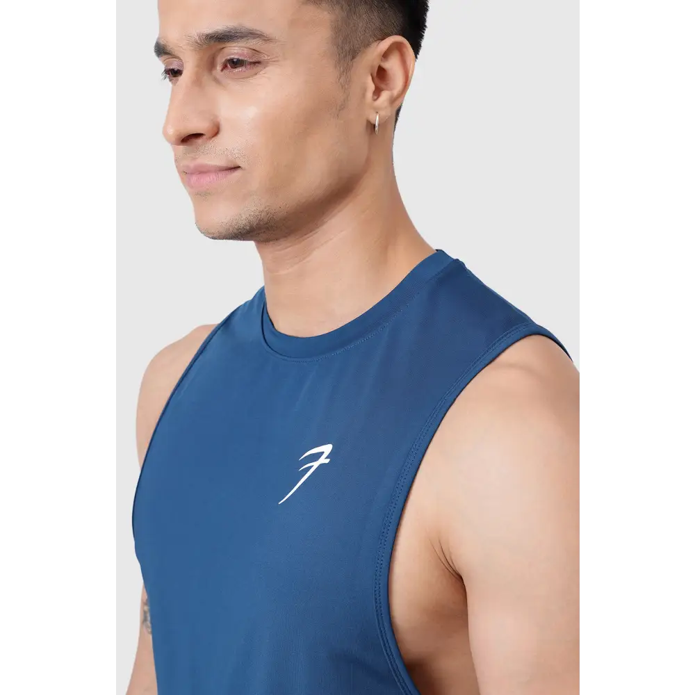 Urban Deep Arm Tank Teal - Vest