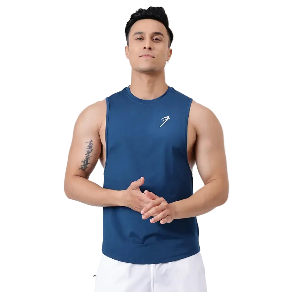 Urban Deep Arm Tank Teal - Vest