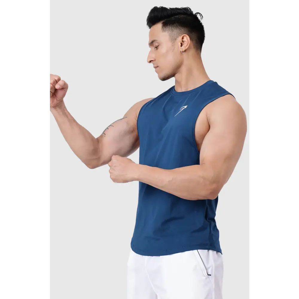 Urban Deep Arm Tank Teal - Vest