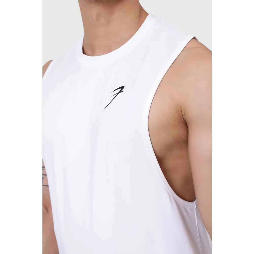 Urban Deep Arm Tank White - Vest