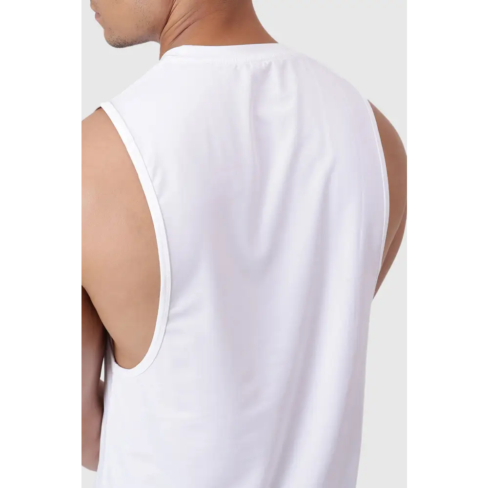 Urban Deep Arm Tank White - Vest
