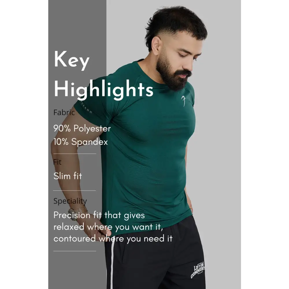 Urban T-shirt Emerald Green - Tshirts