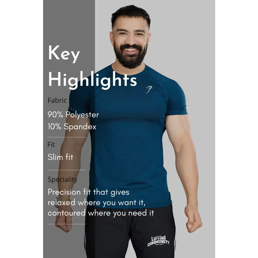 Urban T-shirt Teal - Tshirts