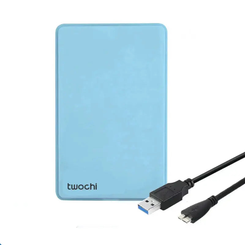 USB 3.0 External Hard Drive HDD for PC Mac Xbox & PS4 (80GB to 2TB) (5 colours available) - Blue / 2TB - TWS