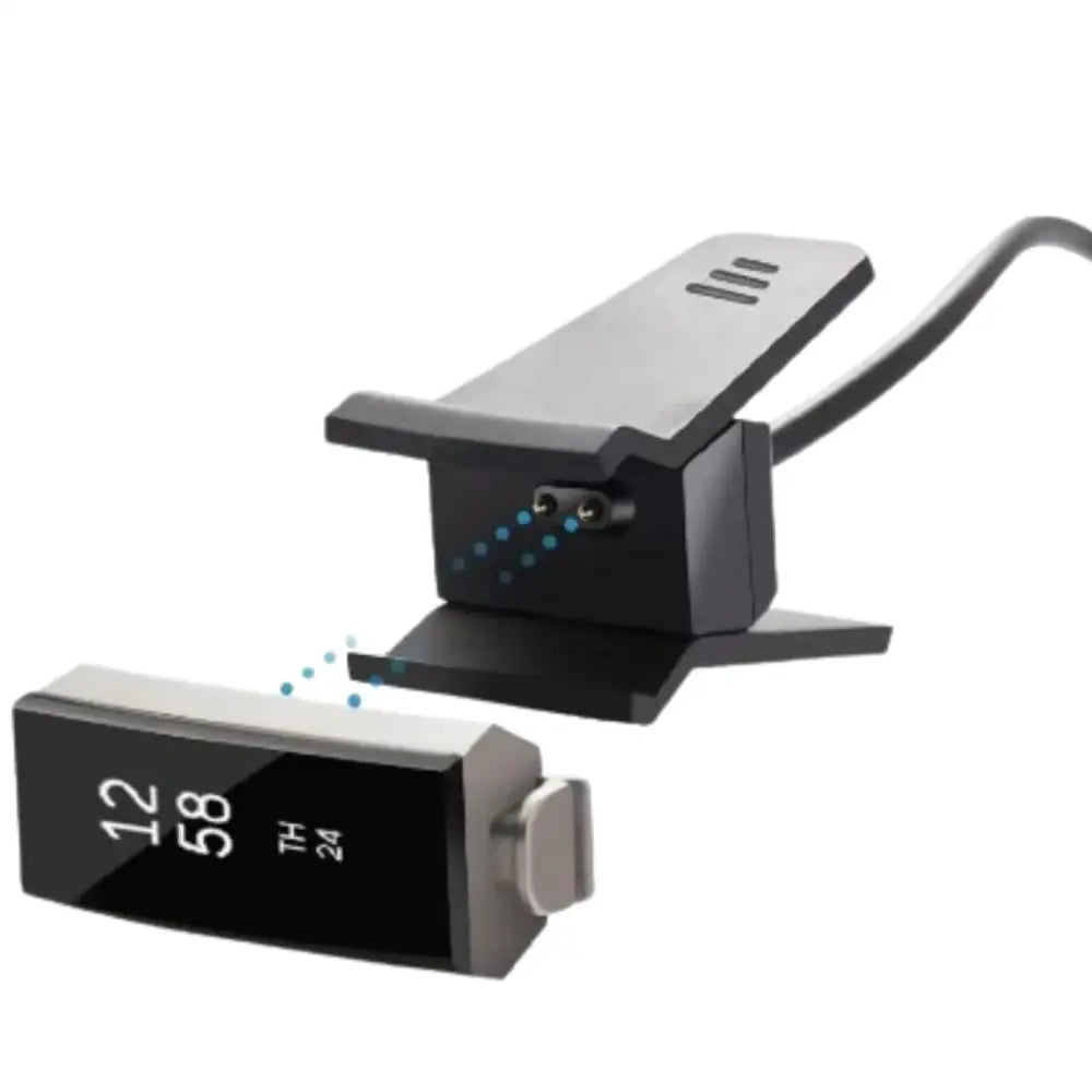 USB Charging Cable For Fitbit Alta HR Replacement Charger Cradle Dock Cable Adapter Power Adapter With Clip