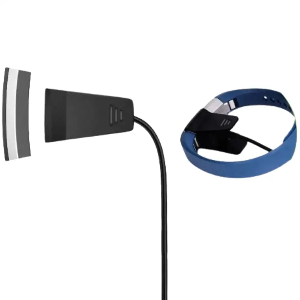 USB Charging Cable For Fitbit Alta HR Replacement Charger Cradle Dock Cable Adapter Power Adapter With Clip