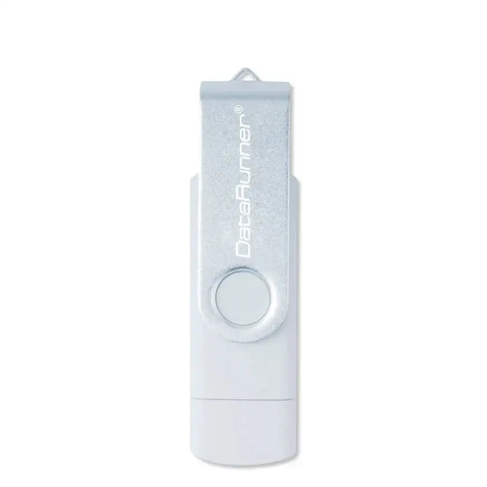 USB Flash Drive (8GB–128GB) for Android & PC - White / 128GB - TWS
