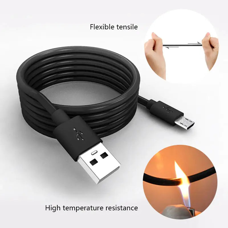 USB Soldering Iron Set - 8W Adjustable Temp Ceramic Core & 4 Tips