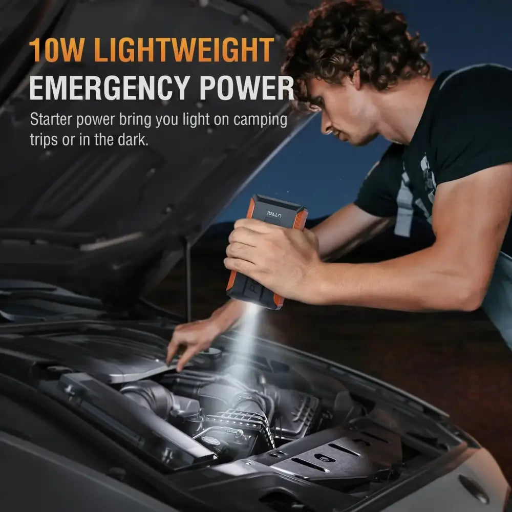 UTRAI Auto Jump Starter 1400A Portable Power Bank Car Jump Starter Battery Starter For Car Emergency Booster Starting