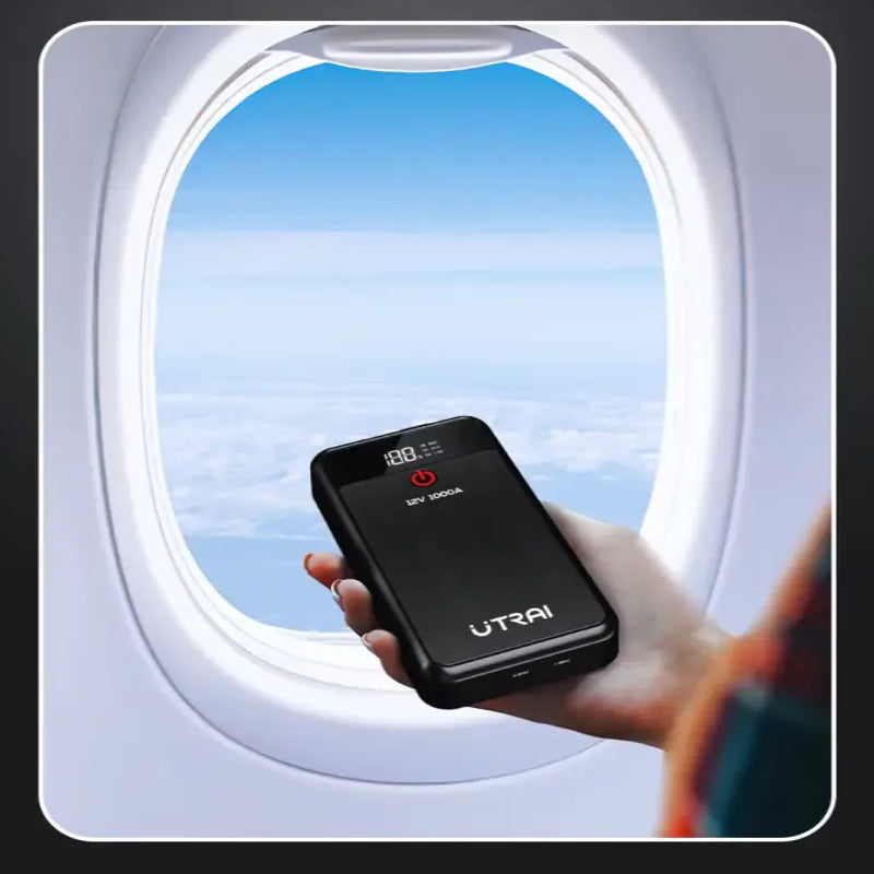 UTRAI Car Jump Starter 1000A Battery Charger 8000mAh Emergency Power Bank Booster with LED Lighting Starting Device